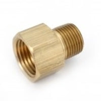 706120-0806 Midland Lead Free Pipe Fitting - Adapter - 1/2" Female Pipe x 3/8" Male Pipe - Brass