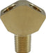 28295 (28-295) Midland Pipe Wye - 1/4" Female NPT x 1/4" Female NPT x 1/4" Male NPT - Brass