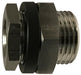 28303SS Midland Female Pipe Bulkhead Fitting - 3/8" Female NPTF - 1.055" Hose Size - 316L Stainless Steel