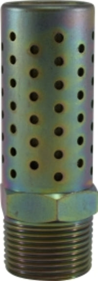 28374 (28-374) Midland Pneumatic High Flow Muffler - 1/4" Male Pipe - Steel