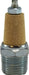28380 (28-380) Midland Pneumatic Muffler with Flow Adjustment - 1/4" Male Pipe - Brass