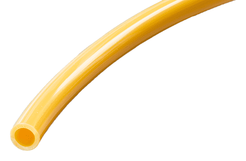 2841-04X300 Kuri-Tec by Kuriyama | 2841 Series | 95 Shore "A" Ether-Based Heavy Duty Tubing | 1/4" ID | .375" OD | Yellow | Polyurethane | 300ft Length