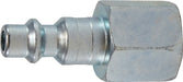 28535 (28-535) Midland Industrial Interchange Pneumatic Female Plug - 3/8" Male Pipe - 1/4" Body Size - Steel