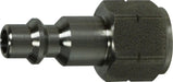 28534SS (28-534SS) Midland Universal Series Pneumatic Industrial Female Plug - 1/4" Female NPT - 1/4" Body Size - Stainless Steel