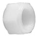 28640W (28-640W) Midland Plastic Pipe Fitting - Cap - 1/4" Female Pipe - White Nylon