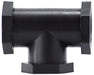 28744P (28-744P) Midland Plastic Pipe Fitting - Tee - 3/4" Female Pipe x 3/4" Female Pipe x 3/4" Female Pipe - Polypropylene