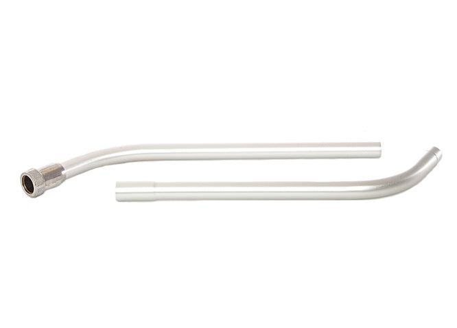 29B5 Flexaust Two-Piece Wand | 1-1/2" | 2 Bends | Aluminum | Metal | 56" Length | Connection: Button Lock | Type 2