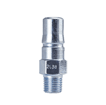 2L42 ZSi-Foster Quick Disconnect 2FRL Series 3/8" Plug - 3/8" MPT - Steel