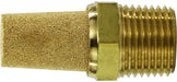 300021 (300-021) Midland Pneumatic Muffler - 1/8" Male Pipe - Brass