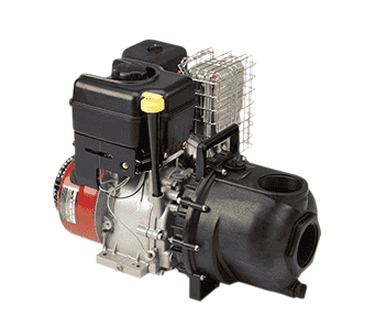 300P11PRO Banjo Polypropylene 3" Pump with 11 HP Briggs & Stratton® Gas Engine Pro Series with Electric Start & Pull Rope