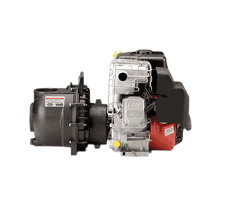 300P11PROW Banjo Polypropylene 3" Wet Seal Pump with 11 HP Briggs & Stratton® Engine Pro Series with Electric Start & Pull Rope