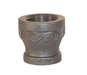 BR1512FS Dixon 3000# Forged Steel NPT Threaded Bell Reducer - 1-1/2" Female NPT x 1-1/4" Female NPT