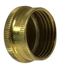 30103 (30-103) Midland Garden Hose Cap - 0.58" OD - 3/4" Die Cast - Brass