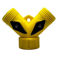 30160 (30-160) Midland Garden Hose Valve - 2-Way Hose Shut-Off Y (Non Corrosive) - 3/4" Female GHT x 3/4" Male GHT x 3/4" Male GHT - Plastic