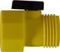 30163 (30-163) Midland Garden Hose Valve - Garden Hose Valve (Cycolac Body & Ball) - 3/4" Female GHT x 3/4" Male GHT - Plastic