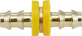 30300 (30-300) Midland | Push On Hose Barb Fitting | Hose Splicer | 1/4" Hose ID | Brass