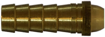 30411 (30-411) Midland Brass Welding Hose Fitting - Welding Hose Connector - Stem Only - 1/4" Hose ID - Brass