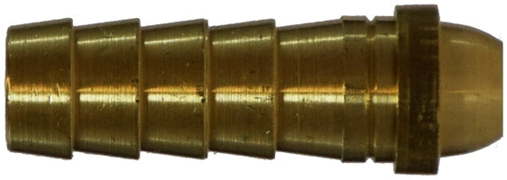 30413 (30-413) Midland Brass Welding Hose Fitting - Welding Hose Connector - Stem Only - 3/8" Hose ID - Brass