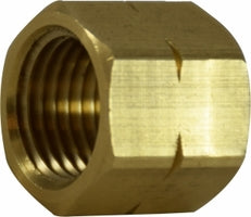 30421 (30-421) Midland Welding Hose Fitting - Left Hand - 9/16-18 for Acetylene Line - Welding Hose Nut - Brass