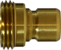 30452 (30-452) Midland Quick Disconnect Garden Hose Coupler - Male End - Brass