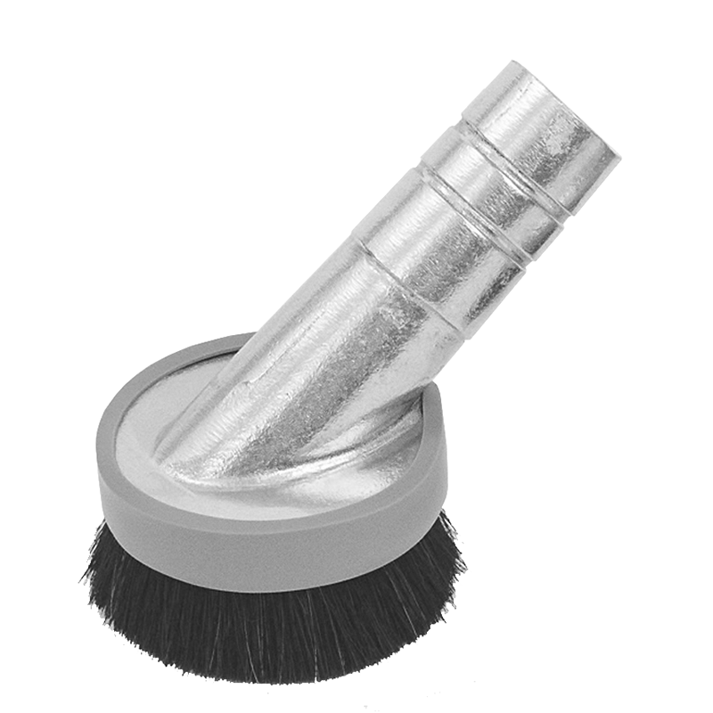 306 Flexaust Friction Fit Dust Brush | 3" | Aluminum | Horsehair Bristles | Type 1 & 2