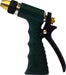 30609 (30-609) Midland Garden Hose Nozzle - 5-1/4" Adjustable Spray Nozzle - 3/4" Female GHT - Zinc Alloy (Lead Free)