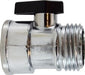 30631 (30-631) Midland Garden Hose Valve - Hose Shut-Off with One Lever - 3/4" Female GHT x 3/4" Male GHT - Zinc Alloy