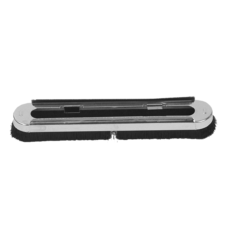 307B Flexaust Slide on Brush for 307 Upholstery Tool | Chrome Plated Steel | Polypropylene Bristles | 6" Width