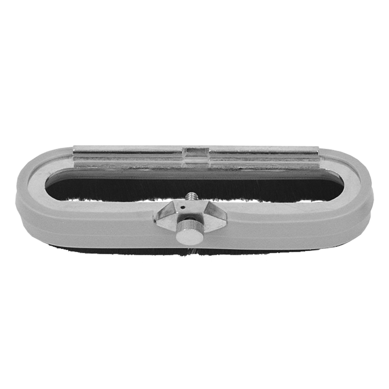 308BA Flexaust Slide On Brush for 309 Utility Tool | Aluminum | Horsehair Bristles | 6" Width