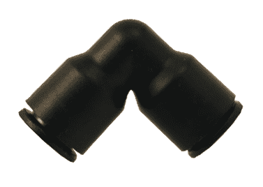 31020600 Dixon Nylon Metric Push-In Fitting - Union Elbow - 6mm Tube OD x 6mm Tube OD (Pack of 10)