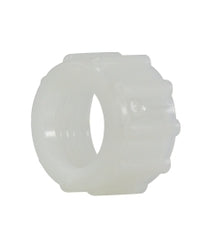 31022 (31-022) Midland Garden Hose Fitting - Hose Nut - 3/4" Tube OD - White Nylon