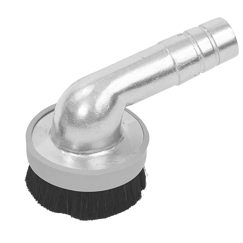 312 Flexaust Friction Fit Dust Brush | 5" | Aluminum | Horsehair Bristles | Type 1 & 2