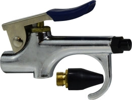 320053 (320-053) Midland Pneumatic Compact Blow Gun with Rubber Tip - 1/4" FPT Inlet - 1/8" Outlet