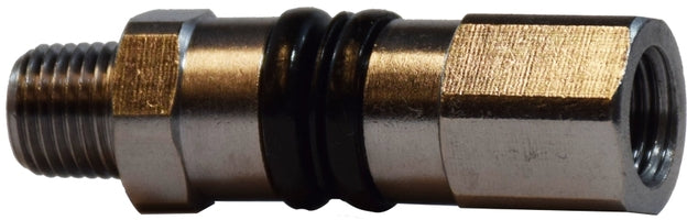 320061 (320-061) Midland 360° Turning Swivel - 1/4" Female NPTF x 1/4" Male NPTF - Brass
