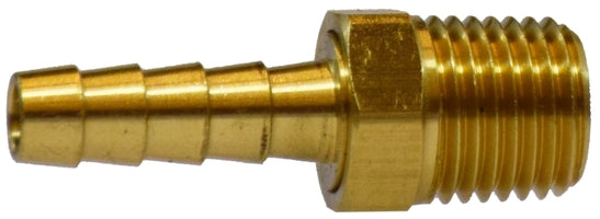 32200 (32-200) Midland Swivel Male Adapter - 1/4" Hose ID x 1/4" Male BSPT - Brass