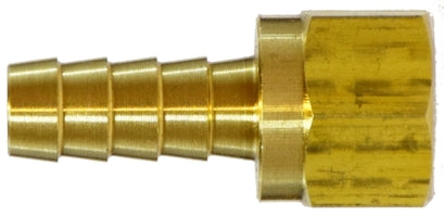 Dixon Brass Female 45° SAE Swivel Hose Barb Fitting - 3/8" Hose ID X 3/8" Tube OD X 5/8-18 UNF, Reliable Leak-Free Connection