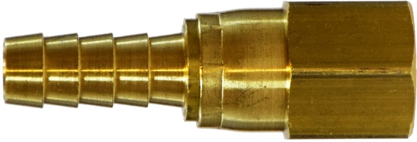 32472 (32-472) Midland Swivel Female Adapter - 3/8" Hose ID x 1/4" Female NPTF - Brass
