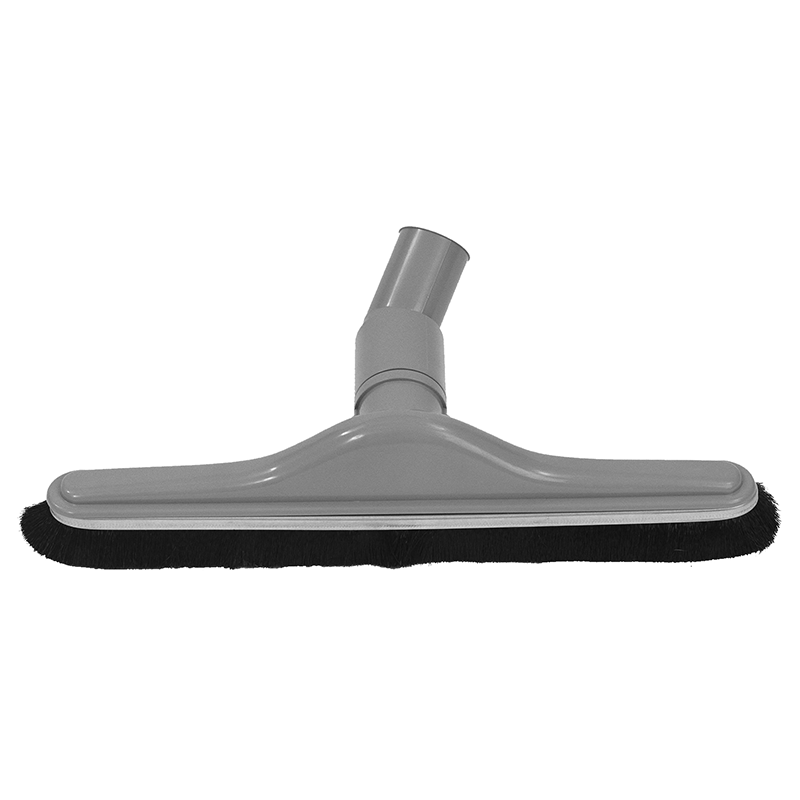 32535 Flexaust Friction Fit Nylon (Medium) Bristle Floor Brush | 1-1/4" (32mm) | 14" Width | Gray