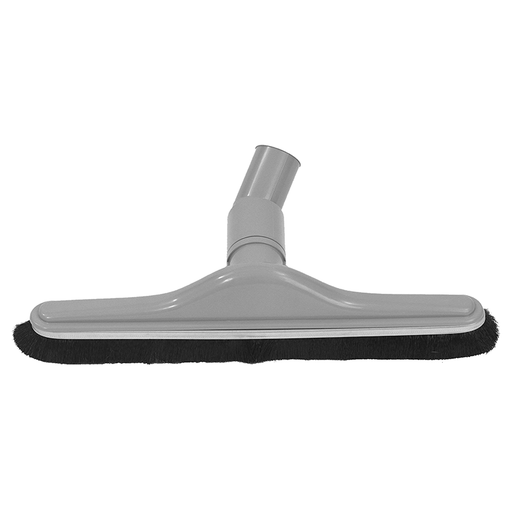 32535 Flexaust Friction Fit Nylon (Medium) Bristle Floor Brush | 1-1/4" (32mm) | 14" Width | Gray