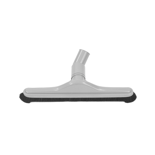 32535HSL Flexaust Friction Fit Slotted Horsehair (Soft) Bristle Floor Brush | 1-1/4" (32mm) | 14" Width | Gray