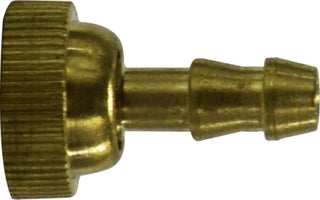 32782 (32-782) Midland Pneumatic Tank Valve - Bicycle Pump Fitting - Deflator - 3/16" Hose Barb - Brass