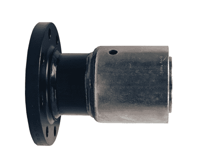 64P1SO15 Dixon 4" Carbon Steel External Swage Fixed Flange Assembly - Hose OD from 4-40/64" to 4-44/64"