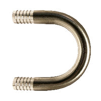 34633 Midland Beverage Fitting - U-Bend - 3/8" Hose ID x 3/8" Hose ID - 304 Stainless Steel