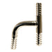 34650T Midland Beverage Fitting - Thinwall Hose Barb Y Tee - 1/4" Hose ID - 304 Stainless Steel