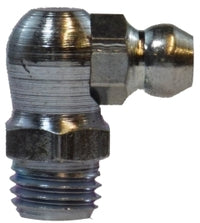 36178 (36-178) Midland Grease Fitting - Metric 90° Angle - 8mm Diameter x 1 Pitch - Steel