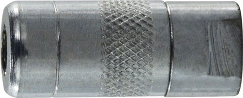 36220 (36-220) Midland Grease Fitting - 4 Jaw Grease Gun Coupler - 1/8" Female NPTF - Steel