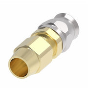 38-191074-12 Aeroquip by Danfoss | Compression Ball Sleeve Super Gem PTFE Reusable Hose Fitting | -12 Compression Ball Sleeve x -12 Reusable Hose End | Steel & Brass