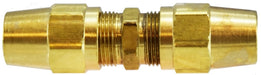 38179 (38-179) Midland DOT Air Brake Fitting (Copper Tubing) - Union - 1/4" Tube OD - Brass