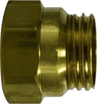 38313 (38-313) Midland DOT Air Brake Reusable Hose Fitting - Nut for use with Spring- 1/2" Hose ID - 1-3/32-20 Thread - Brass