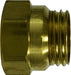 38313 (38-313) Midland DOT Air Brake Reusable Hose Fitting - Nut for use with Spring- 1/2" Hose ID - 1-3/32-20 Thread - Brass